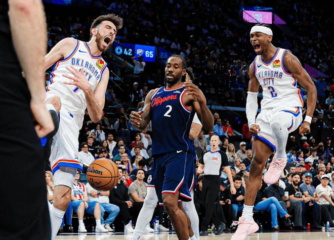 雷霆力克快船锁定西部第一 亚历山大MVP悬念再起