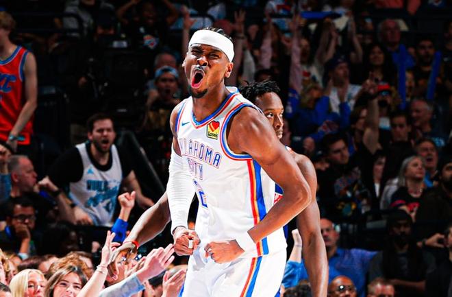 雷霆力克快船锁定西部第一 亚历山大MVP悬念再起